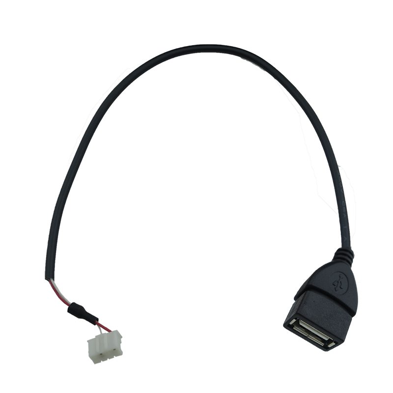 USB Female to JST XH 2-pin Plug Male Power Supply Cable Custom | WiiHey