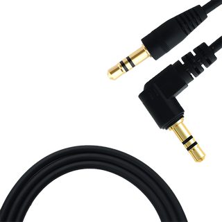 audio stereo auxiliary aux cable male to male jack custom length right angle