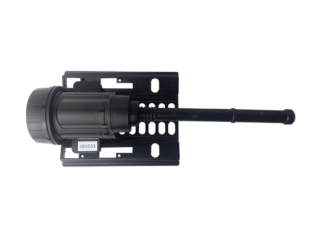 manhole cover open detector, manhole open detection, manhole sensor, the front view with foundations