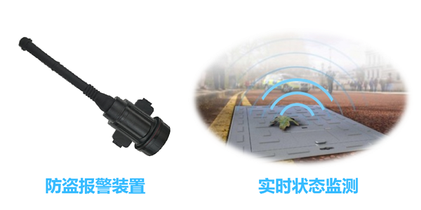 地井井盖无线、远程、智能防盗监测传感器